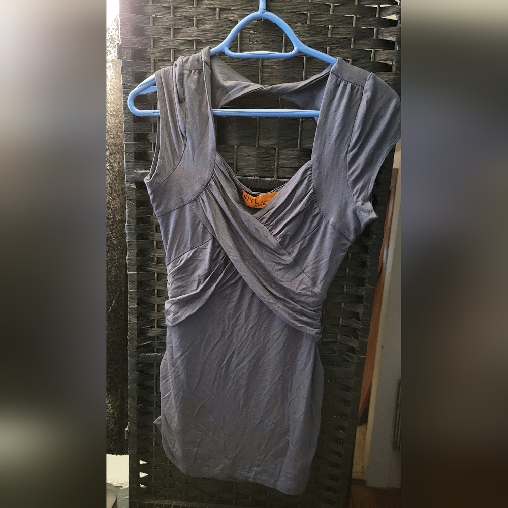 Wyl for Metropark blue/gray top